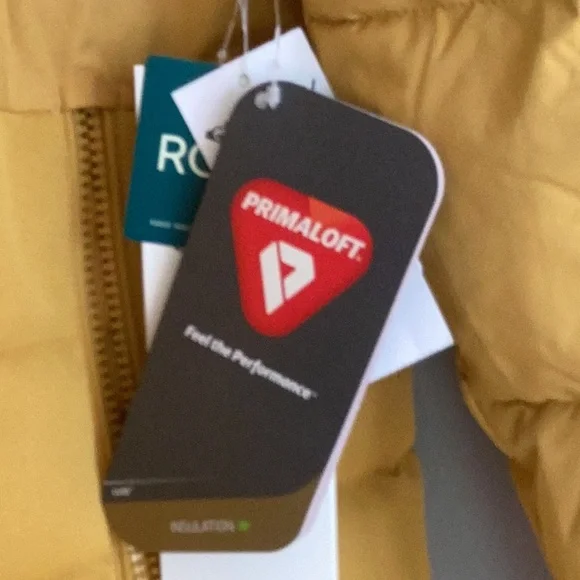 NWT ROXY SNOWBOARD JACKET YELLOW SIZE L - Picture 7 of 14